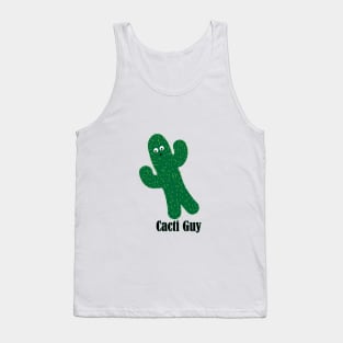 Cacti Guy Tank Top